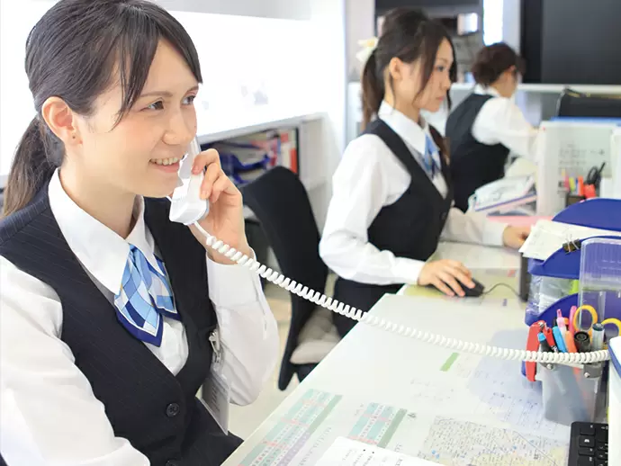 女性スタッフも多数で、働きやすい環境♪