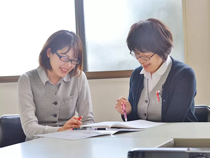 社員数が少ないからこそ、すぐになじめると思います
