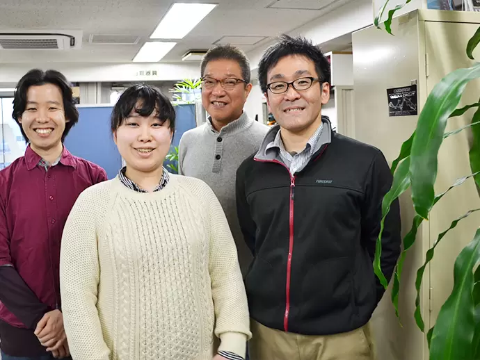 服装や髪型は自由。自分のペースでのびのびと働けます