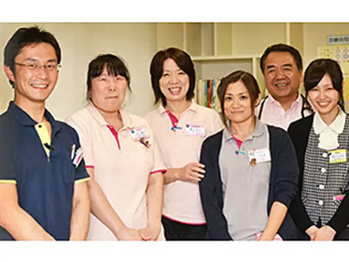 笑顔を大切にした職場づくりを目指しています｡