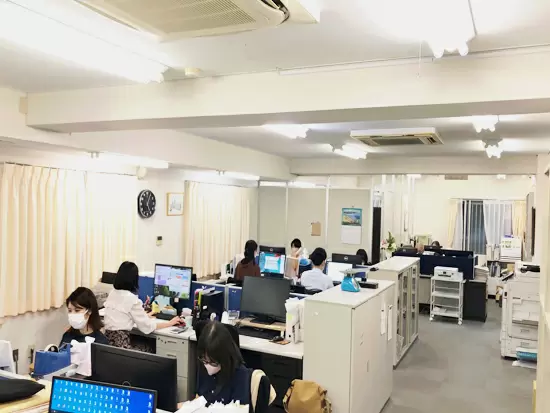社員同士の距離が近いので、何でも話しやすい♪