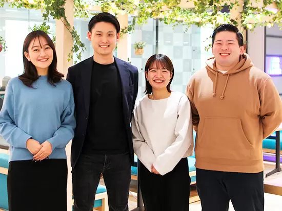 未経験スタートOK！部署内だけでなく、会社全体のチームワークも抜群です◎