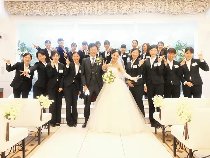 特別授業「ウェディングプロデュース」。学生が実際に本物の結婚式のすべてをプロデュースする集大成！
