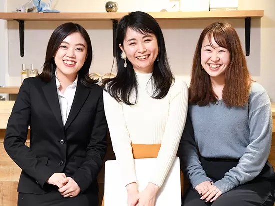 紹介で入社するメンバーがいっぱい！自信を持っておススメできる会社なんです！