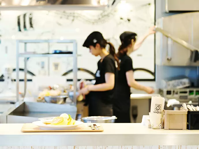 「ninOval wash cafe（R）」など、幅広い事業に挑戦をする社風です*