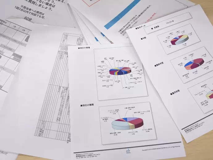 膨大な書類内容をタイピングしてデータ化していきます。