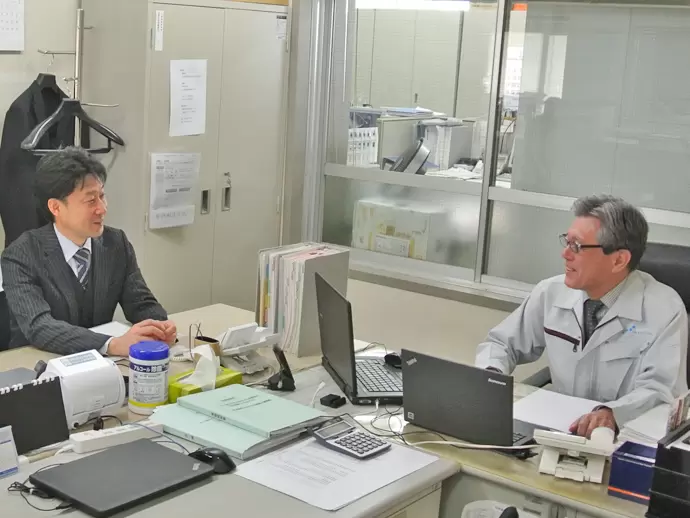 上司や先輩との距離が近いことも魅力！分からないことはいつでも相談してください。