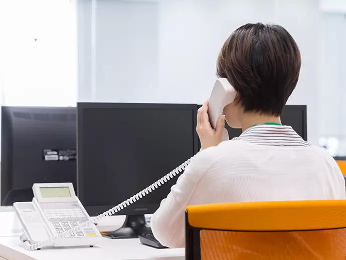 お客様に一番近い存在として、丁寧なサービスを心がけています。