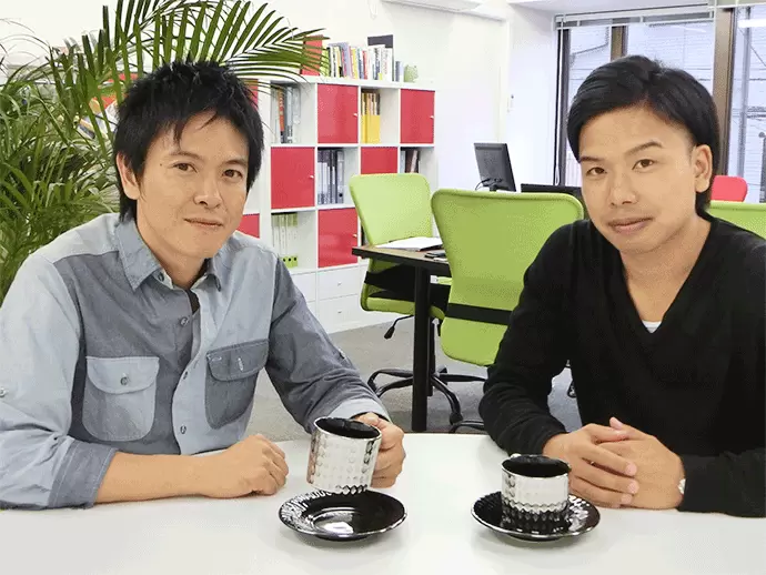 20代と30代の若い創業メンバーです！