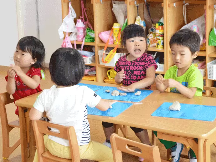 保育士に余裕があると子ども達も安心。いつもイキイキした表情を見せてくれています！