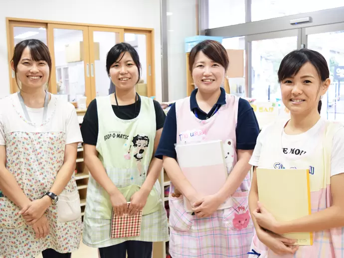 人間関係にも悩むことなく、前向きに保育の仕事を楽しめる環境です。