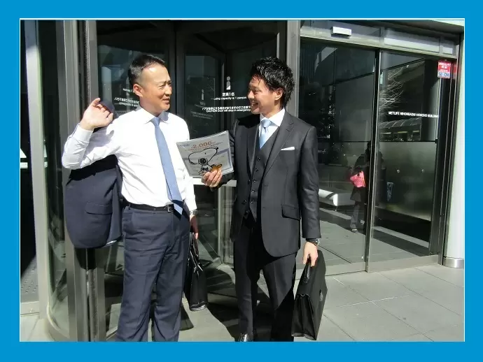 ★上司と同行することも多く、一人でいきなり現場勝負！…なんてことはありませんのでご安心ください(笑)。
