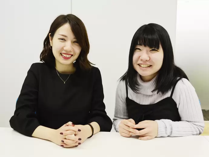 女性社員がたくさん活躍していることが、働きやすさのひとつでもあります♪
