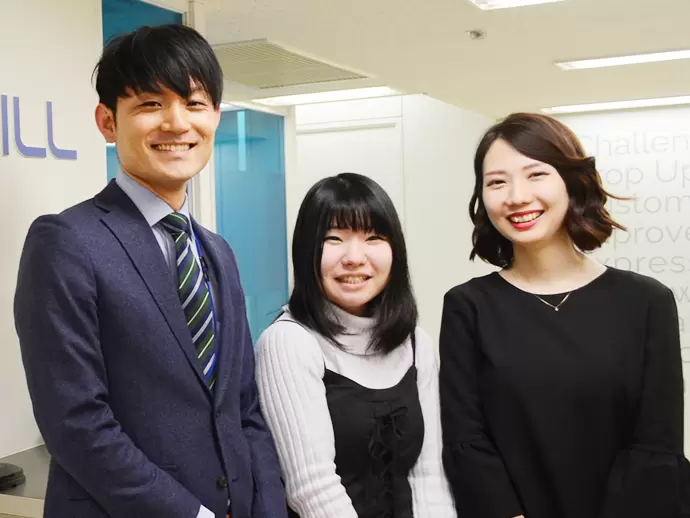20代～30代の同世代が活躍しているからこそ、本社スタッフとの距離もとても近いです！