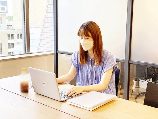 フリースペースあり★自由度も風通しも良く、のびのびと女性が活躍できる職場です！
