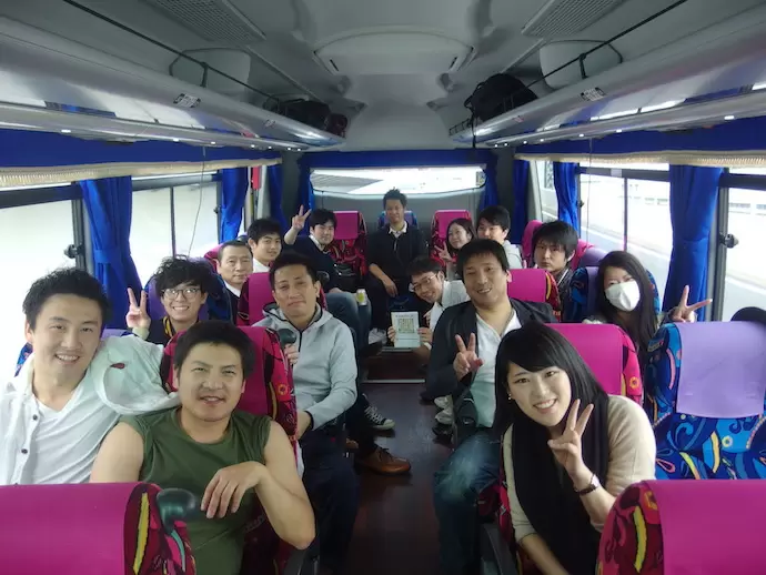 毎年、大いに盛り上がる社員旅行では、上司や同僚の普段見られない一面を見ることも！