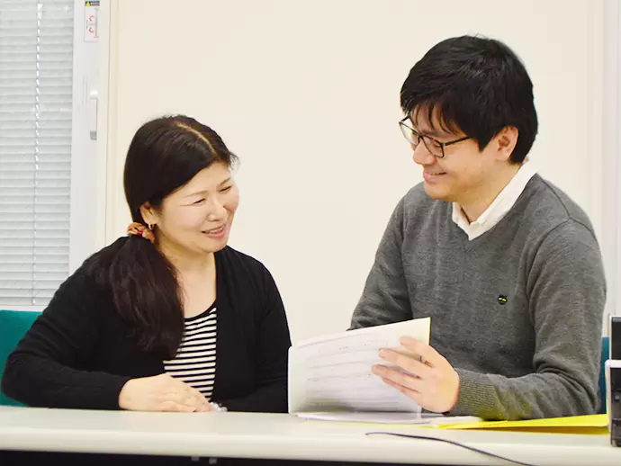 社員同士はみんな仲良し！年齢・性別を問わず、様々な社員が活躍中です！