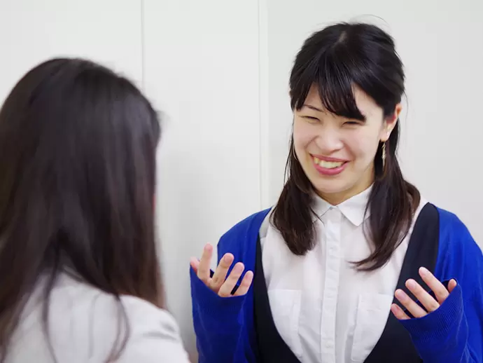 女性エンジニアも多数活躍中！悩みがあれば親身に相談に乗ってくれますよ♪