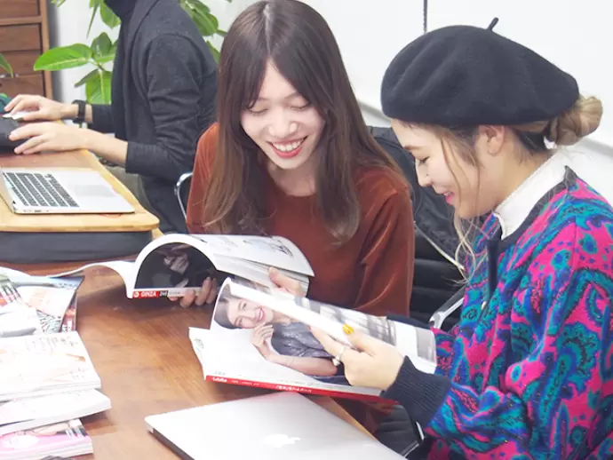 『XZ days』は20代女性向けコンテンツ。雑誌研究など、普段からアンテナを張っています。