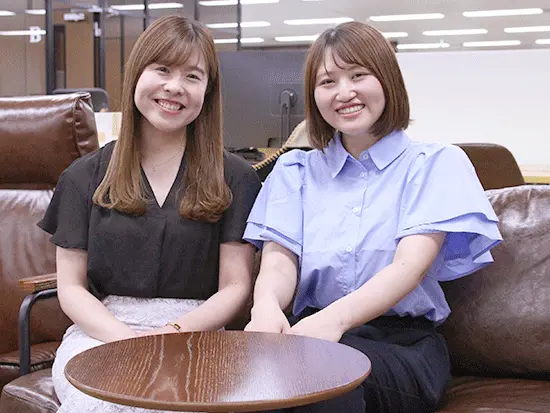 スキルを身につけたい、人のためになる仕事がしたい。そんな意欲があればOK！先輩が丁寧にサポートします。