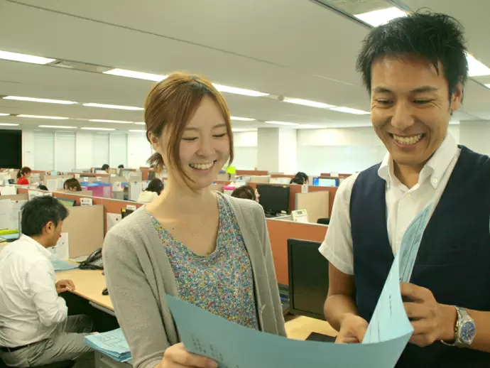 分からないこと・困ったことがあれば「すぐ先輩に聞ける」から、成長も早いんです！