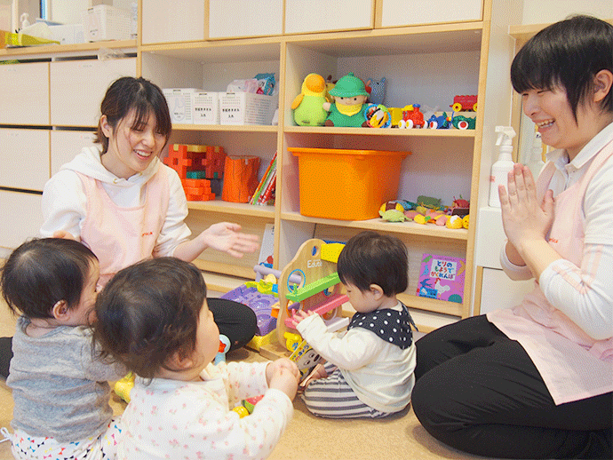 少人数制のため、子ども一人ひとりにしっかり向き合えることが魅力です♪