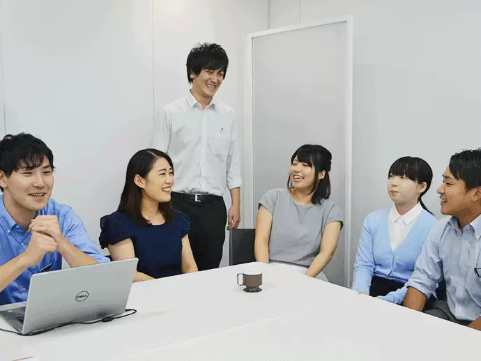女性も多数活躍中！同年代の社員がたくさん活躍しています。