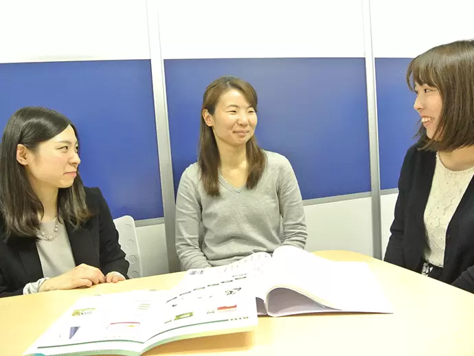 男性も女性も働きやすい環境。いつも笑顔あふれる職場です。