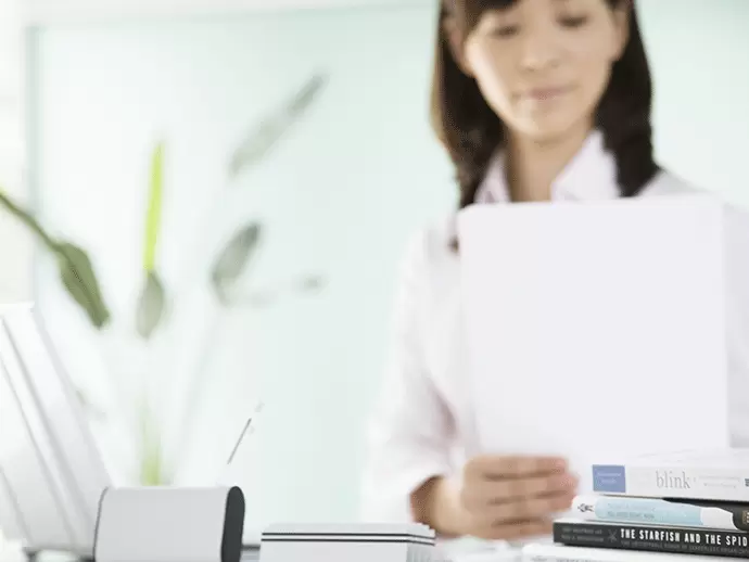 社会人経験があれば、事務未経験でもOK。わからないところは先輩スタッフが丁寧に指導します。