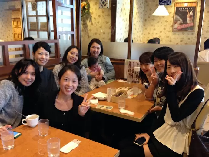 女性同士の仲がいいのが自慢です！女性同士でよくご飯会をします！