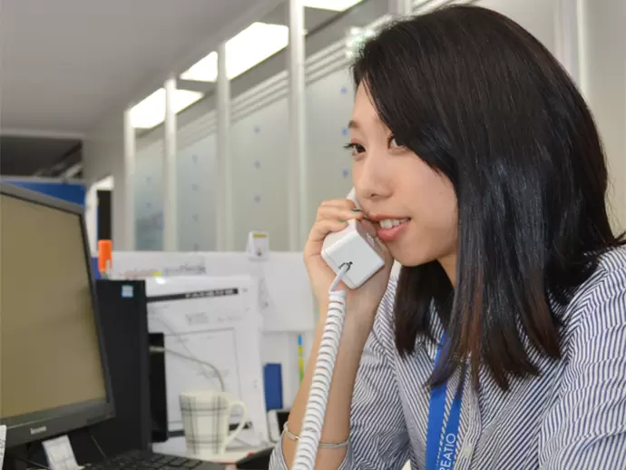 女性スタッフが積極的に意見を発信できる環境です