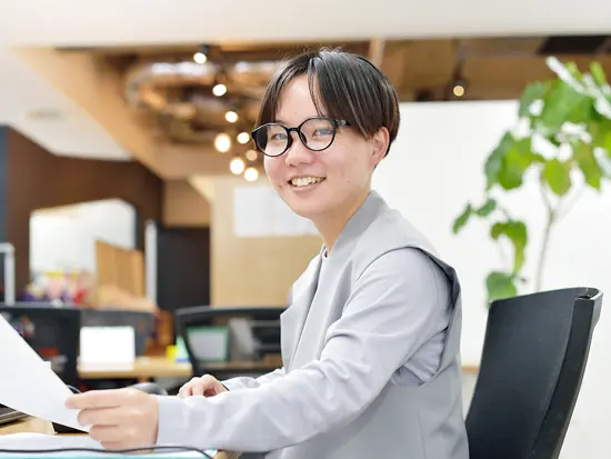 仕事の幅が広くいろいろな仕事に挑戦できます。適性に合わせてジョブチェンジできるのもいいところ♪