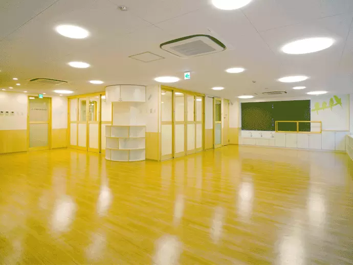 上大崎校の様子！広々としていて綺麗な施設です。