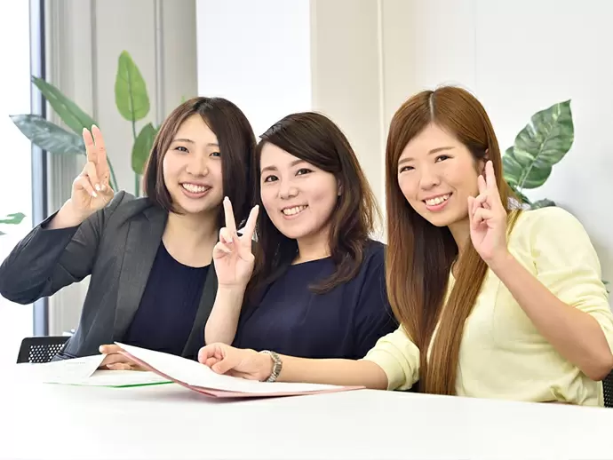 案件増加につき増員募集致します！女性が多く活躍する明るい職場なので、すぐに馴染んでいただけます♪