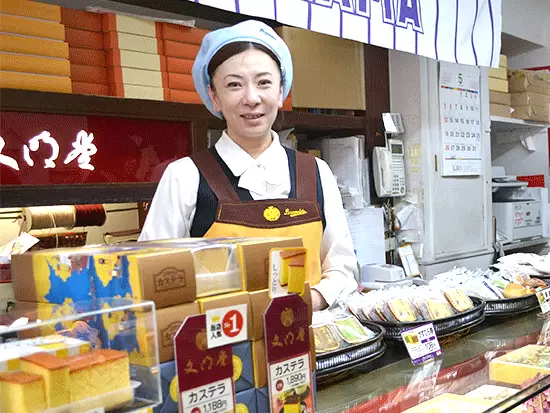 20～60代の幅広い年齢層のスタッフが活躍中です。