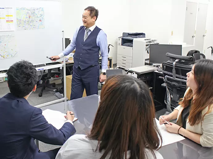お客様、そして社員への「愛」を一番大切にしています。