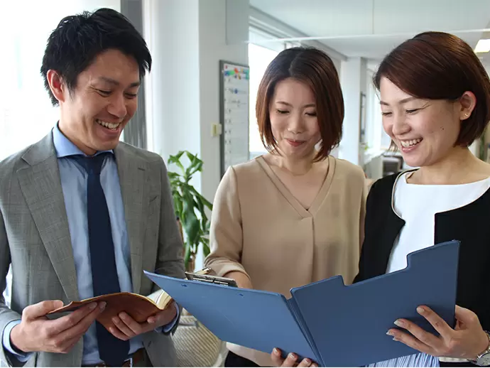 当社のスペシャリスト達があなたのお仕事デビューをサポート！