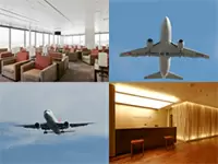 あなたの職場となる羽田空港の国際線ラウンジ。外国人をはじめ、多くのお客様が利用しています。