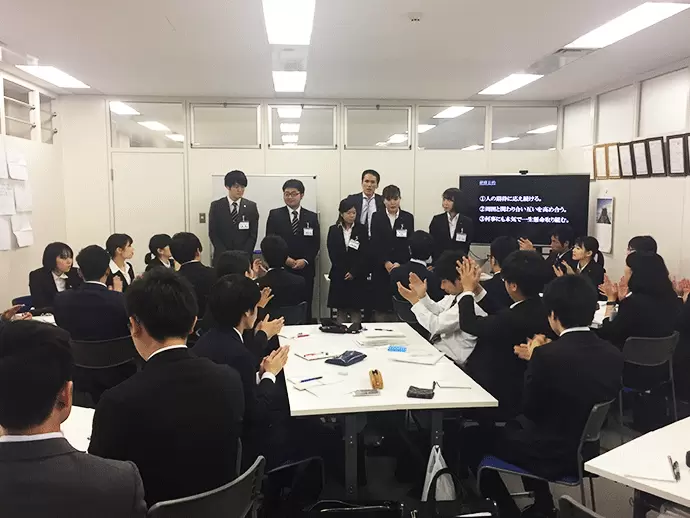 『社会・人・時勢・信頼』の4つを基礎とした経営理念