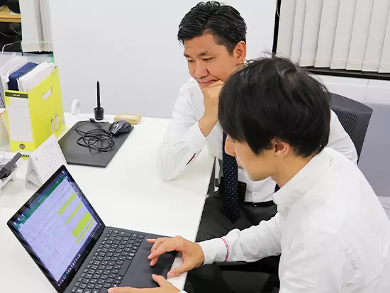 分からないことがあれば他の社員がフォローしますのでご安心ください♪