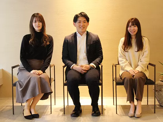 20代～30代の若手が中心となって活躍中。活気あふれる雰囲気です。