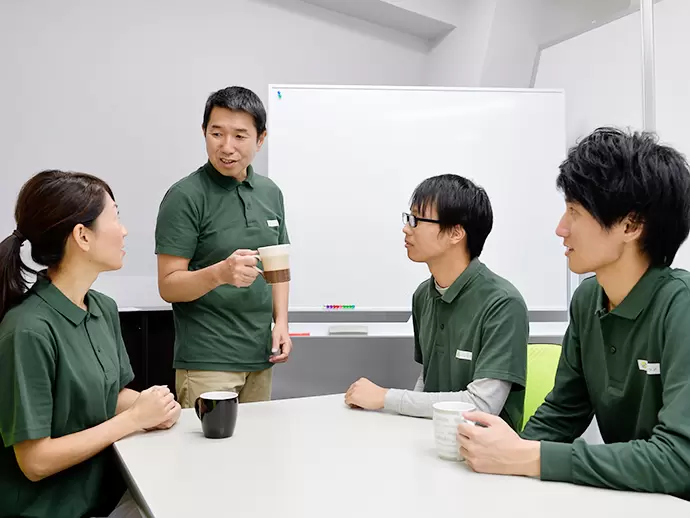 ワーママも活躍中！　ワークライフバランスもバッチリで、残業もほとんどありません