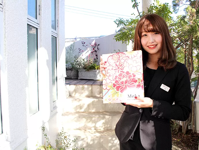 山手店はお庭での撮影も可能！想い出に残る素敵なアルバムを作成できます。