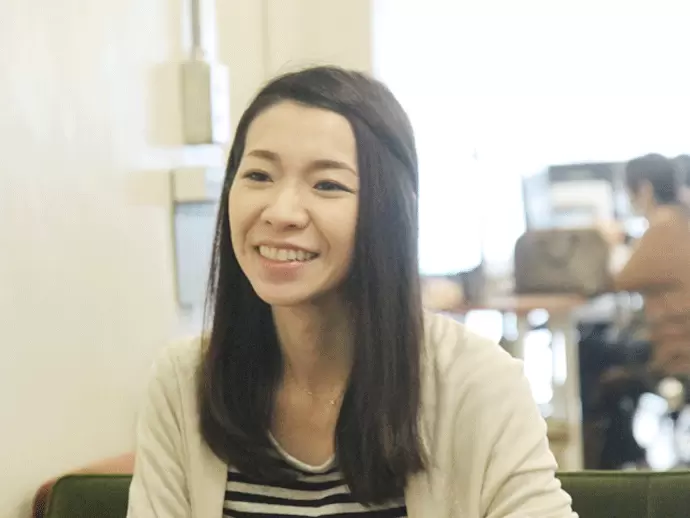 「自分で考えて行動したい人にはぴったりの職場。居心地がいいです」（WEBデザイナー・鈴木）