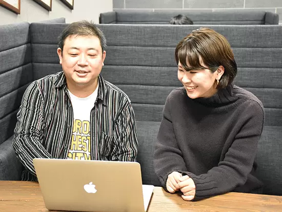 代表との距離も近く、気軽に相談できます。
