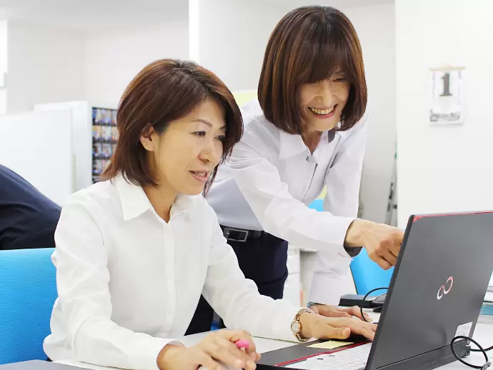 先輩たちもみんな未経験からはじめています！しっかりサポートしますので安心してください！