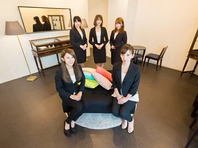 お客様にリラックスしていただける雰囲気づくりをしています。