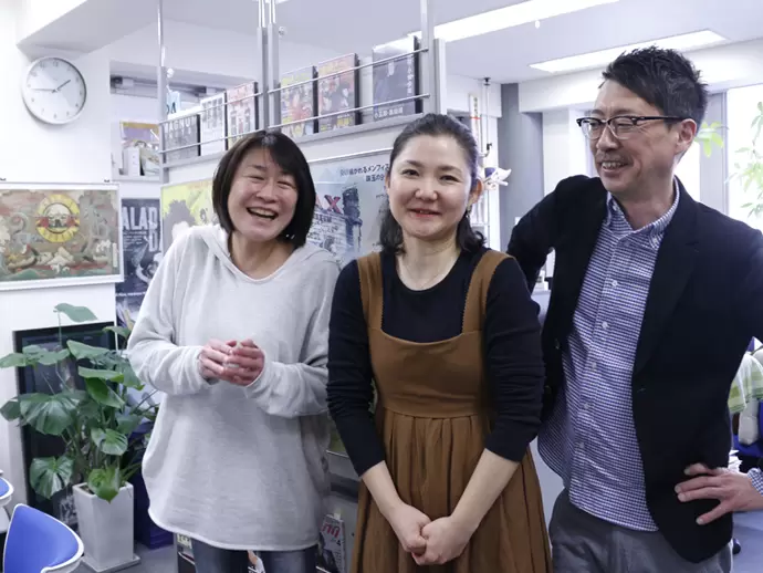 フランクな雰囲気が魅力の一つ。撮影中も話し始めたら笑いが止まらず（笑）