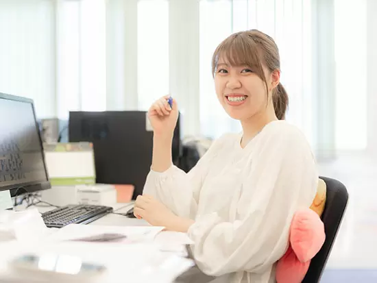 女性も多く活躍中です。コツコツと仕事ができる方が向いていると思います。