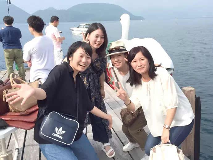 2017年の社員旅行は洞爺湖！クラブ活動や交流イベントも豊富です♪